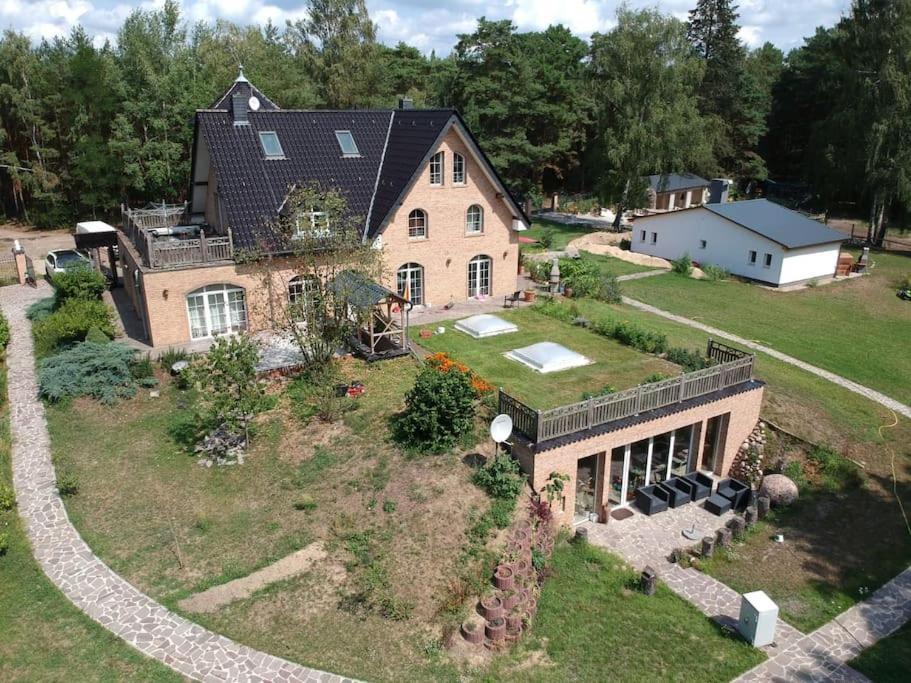 Haus Wilma Gruene Idylle Im Wald Direkt Am See Wendisch Rietz Eksteriør bilde